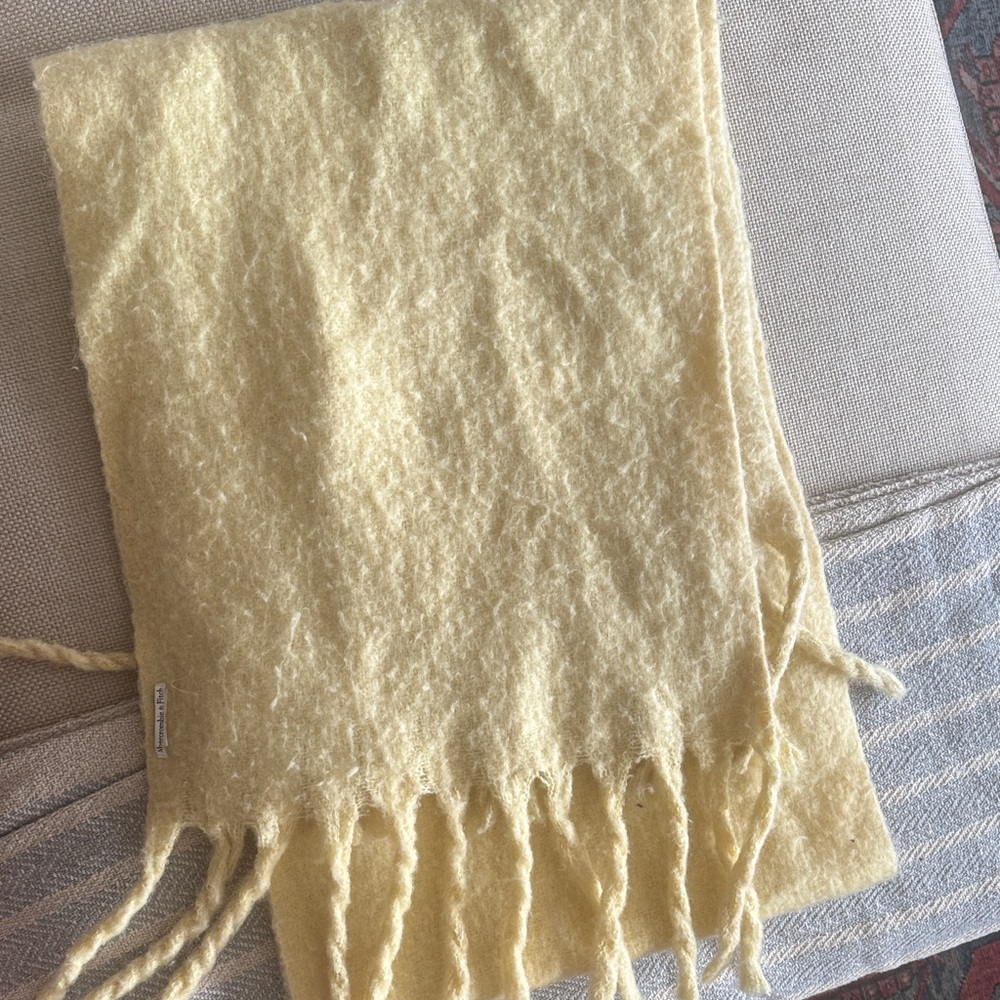 Abercrombie & Fitch Soft Mustard Scarf